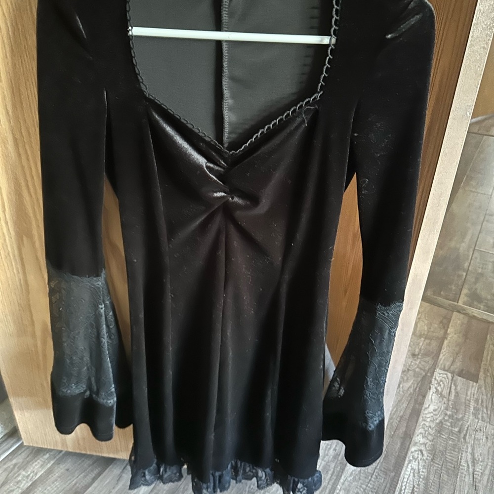 Halloween black dress